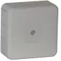 VIPLAST VP-31 Pindpaigaldatav ühenduskarp, 12 ava, hall, IP55, 85x85x37mm