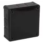 VIPLAST VP-51 Pindpaigaldatav tühi ühenduskarp, 12 kaablisisenemist, IP55, must, 118x118x46 mm, 051-05