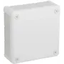VIPLAST VP-51 pinnapaigaldatav tühi harukarp, 12 kaablisisendit, valge, IP55, 118x118x46 mm