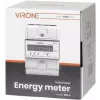 Virone EM-3 kolmefaasiline energiamõõtur, 80A, 3 moodulit, DIN-liist TH-35mm