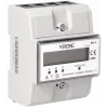 Virone EM-3 kolmefaasiline energiamõõtur, 80A, 3 moodulit, DIN-liist TH-35mm