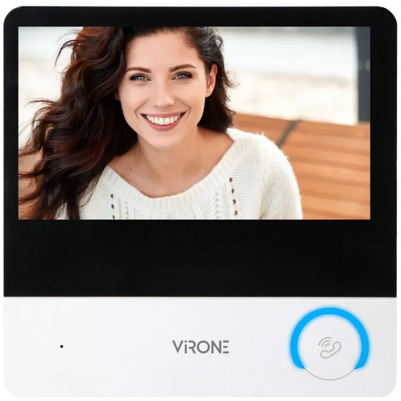 Virone VDP-67 videouksetelefon FullHD 1080p, 7-tolline värviline LCD-ekraan, RFID-lugeja, Tuya Smart Wi-Fi