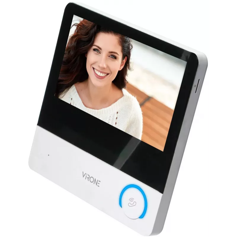 Virone VDP-67 videouksetelefon FullHD 1080p, 7-tolline värviline LCD-ekraan, RFID-lugeja, Tuya Smart Wi-Fi