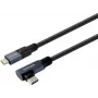 Vivolink PROUSBCMM10A USB-C - USB-C nurgaall kaabel 1m 10Gbps 100W 4K