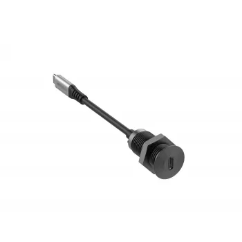 Vivolink USB-C lauapesa must 0,3 m USB-C kaabliga