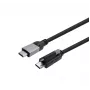 Vivolink USB-C kruviga USB-C kaablile 8m, ettevõtte testitud, 10Gbps, PD 100W, 4K60 (PROUSBCMMS8)