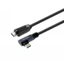 Vivolink USB-C to USB-C kaabel, nurgeline, professionaalseks kasutamiseks (PROUSBCMMS8A)