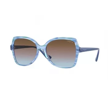 VOGUE VO5488S306048 Naiste Kassiprilli Päikeseprillid Havana Pruun Gradient 56mm