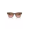 VOGUE VO5557S313614 Naiste Päikeseprillid - Läbipaistev Hall Raam, Tumehall Lääts, 54mm