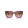 VOGUE VO5575SB29891 Naiste ristkülikukujulised päikeseprillid Havana pruun gradient 55mm