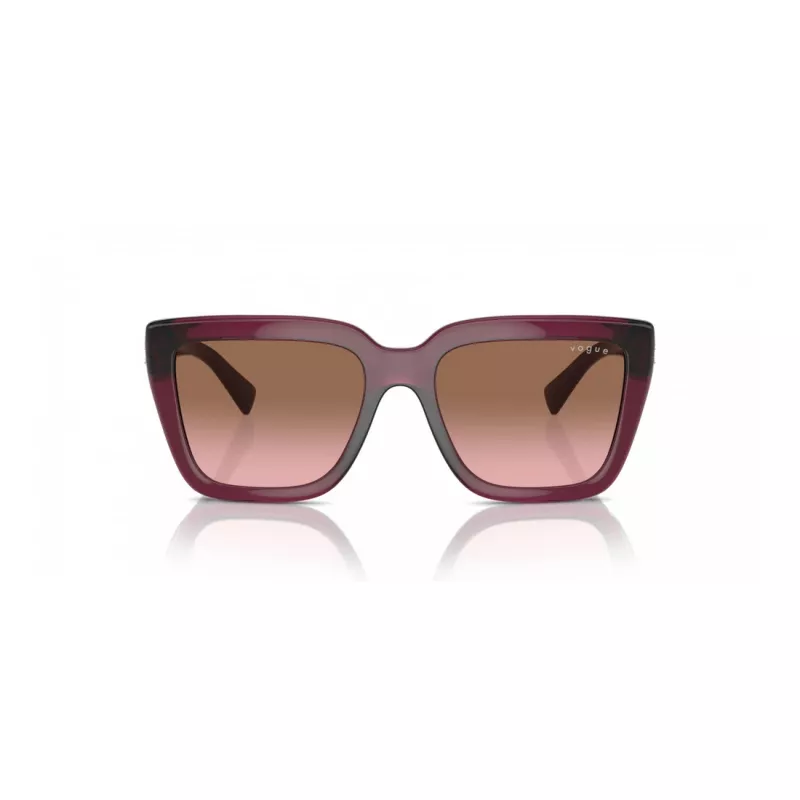 VOGUE VO5575SB29891 Naiste ristkülikukujulised päikeseprillid Havana pruun gradient 55mm