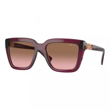 VOGUE VO5575SB29891 Naiste ristkülikukujulised päikeseprillid Havana pruun gradient 55mm