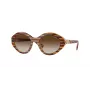 VOGUE VO5576SB15081 Naiste kassisilma päikeseprillid Havana pruun gradient