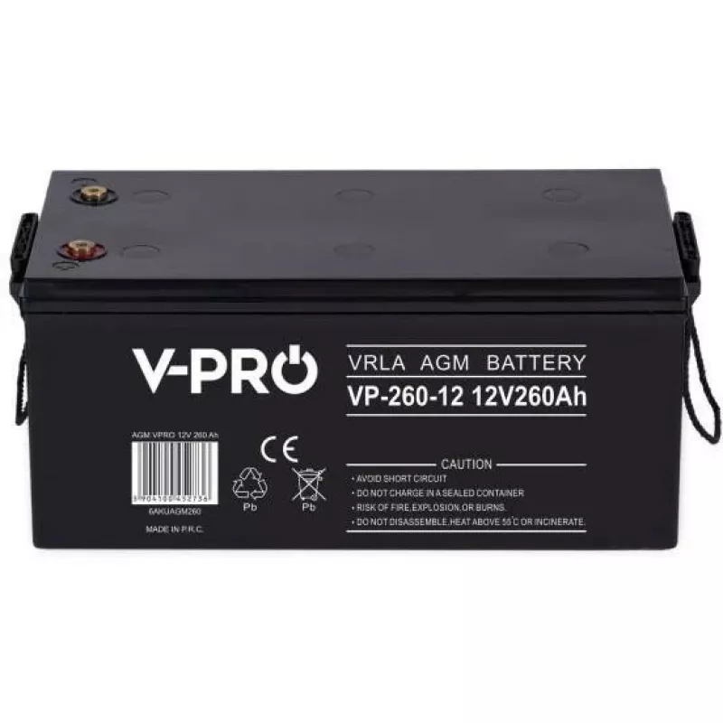 VOLT POLSKA AGM VPRO Aku 12V 260Ah