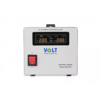 Volt Polska AVR Pro 1000VA servo pingestabilisaator 3% täpsusega