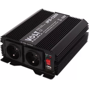VOLT POLSKA IPS-1200 12V 230V 800/1200W Toiteinverter