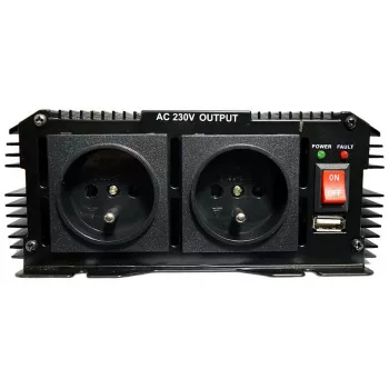 VOLT POLSKA IPS 1700/3400 puhas siinuslaine toiteinverter 12V DC 230V AC 1700W pidev / 3400W tipp