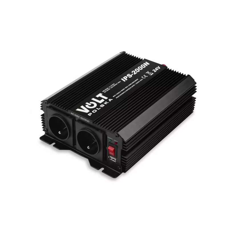 VOLT POLSKA IPS-2000N 24V / 230V 1000/2000W Toiteinverter