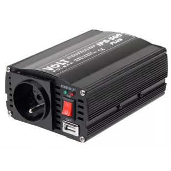 VOLT POLSKA IPS-500 PLUS 12V / 230V 350/500 W Toiteinverter