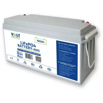 VOLT POLSKA LiFePO4 aku 25.6V 150Ah 150A