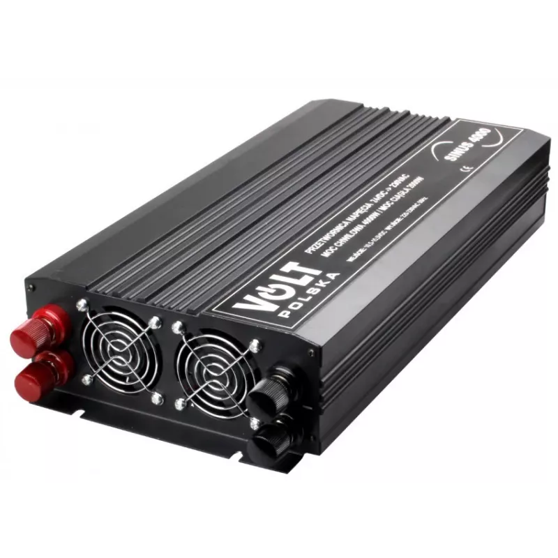 VOLT POLSKA SINUS Inverter 4000 24V / 230V 2000/4000W Puhta Siinuslaine Inverter