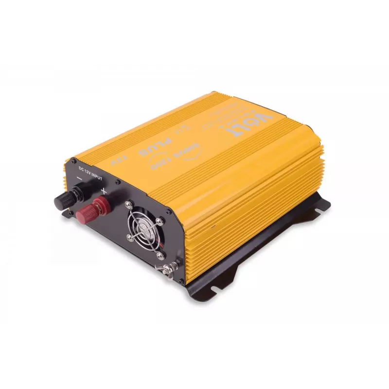 Volt Polska Sinus Plus 1200 Puhas Siinuslaine Toiteinverter 12V DC kuni 230V AC 600W Pidev / 1200W Tipp