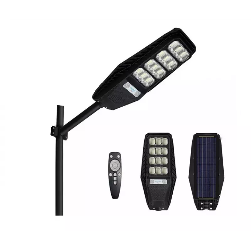 VOLT POLSKA Solar Lamp PIONEER 240 with 15W Solar Panel and Remote Control