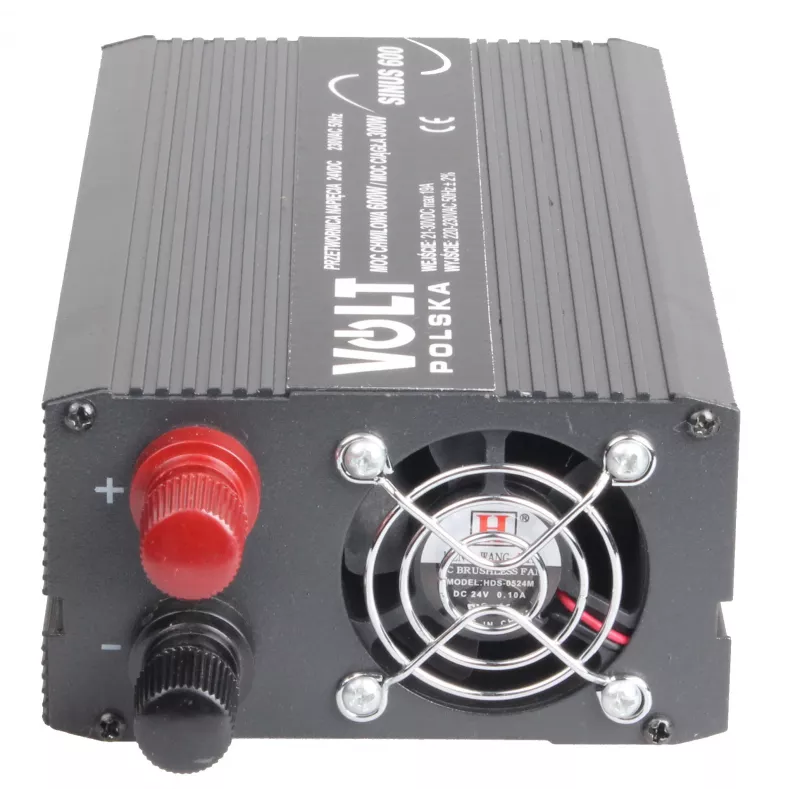Volt Sinus 600 puhas siinuslaine inverter 24V-230V 300W/600W
