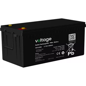 Voltage AGM Aku 12V 200Ah VE12-200 (6-9 aastat eluiga)