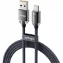 VOLTAGE PureCrystal USB-A to USB-C kaabel 66W 1m must