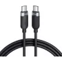 VOLTAGE VEKS100CC100BK USB-C-USB-C silikoonist 100 W PD kaabel 1 m must