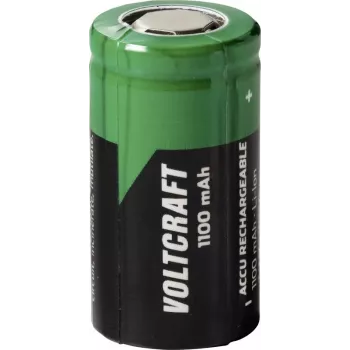 VOLTCRAFT 18350 lameda otsaga Li-ion aku 3,7 V 1100 mAh (VC-17666005)