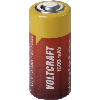 VOLTCRAFT 2/3 AA liitiumaku 3,6 V 1600 mAh Li-SOCl2 mitte-laetav (VC-12632305)
