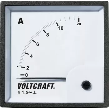 VOLTCRAFT AM-72X72/10A analoogpaneel-ampermeeter 10A AC liikuvsüdamik