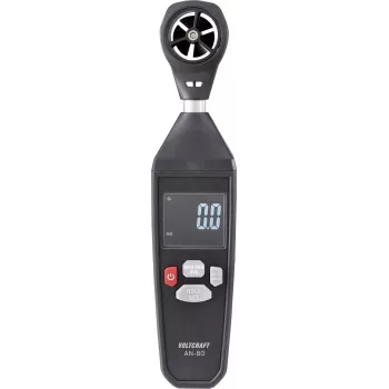 Voltcraft AN-80 anemomeeter 0,3 kuni 30 m/s tuulekiirus õhutemperatuur CFM