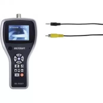 VOLTCRAFT BS-1500T endoskoobi baasüksus 3,5-tollise TFT LCD-ekraaniga, video- ja pildisalvestus, TV-väljund, SD-kaardi pesa, 4x digitaalne suum, LED