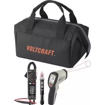 VOLTCRAFT kliimaseadmete mõõteseade komplekt VC-8013705 + VC-14465985 infrapunapüromeeter ja klambrimultimeeter