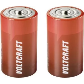 VOLTCRAFT LR20 Mono D leelispatarei 18000 mAh 1,5 V 2 pakk (VC-12941365)