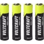 VOLTCRAFT Micro (AAA) NiMH akupatarei 1050 mAh 1,2 V kasutusvalmis, 4-pakk (VC-17275425)