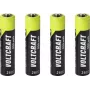 VOLTCRAFT Micro (AAA) NiMH akupatarei 550 mAh 1,2 V kasutusvalmis, 4-pakk (VC-17275405)