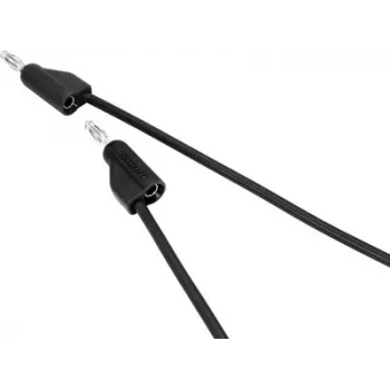 VOLTCRAFT MSB-100 must testjuhe 1m 4mm banaanpistik - 4mm banaanpistik CAT III 1000V CAT IV 600V 19A VC-15443090