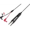 VOLTCRAFT MSL-503-2 mõõtejuhtmete komplekt, 4 mm turvapistikust 4 mm turvapistikuni, 39 cm, 10 A, 1000 V, CAT III/IV, must/punane, 2 juhet VC-18654460