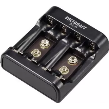 VOLTCRAFT P4-9 ümmarguse elemendi laadija NiMH/NiCd AA, AAA, 9V plokk VC-14936385