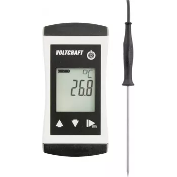 VOLTCRAFT PTM 100 + TPT-203 termomeeter Pt1000 anduriga, -200 kuni +450 °C, IP65