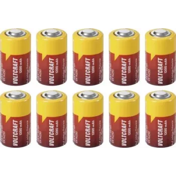 VOLTCRAFT eripatarei 1/2AA nupp-terminal Li-SoCl2 3,6 V 1200 mAh 10 tk (VC-17256075)