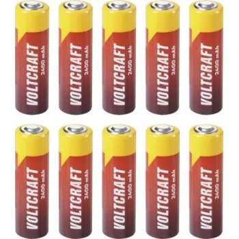 VOLTCRAFT eripatarei Mignon (AA) nupp-terminal Li-SoCl2 3,6 V 2400 mAh 10 tk (VC-17255755)