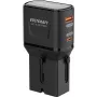 VOLTCRAFT UC-1C1A35W01 35W reisiseinalaadija USB-C PD ja USB-A kiirlaadimine, must, EU/UK/US adapteritega VC-17792720