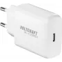 Voltcraft UC-1C20W01 USB-C GaN seinatavaline laadija 20 W PD 3.0 valge