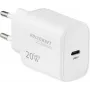 VOLTCRAFT UC-20W001 USB seinatavaline laadija 20 W 1x USB-C kiirlaadimine, USB PD 3.0, valge, GaN (VC-17942085)