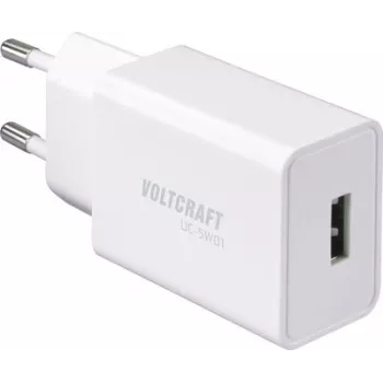 VOLTCRAFT UC-5W01 USB seinatavalaadija 5 W 1x USB-A valge (VC-17969700)